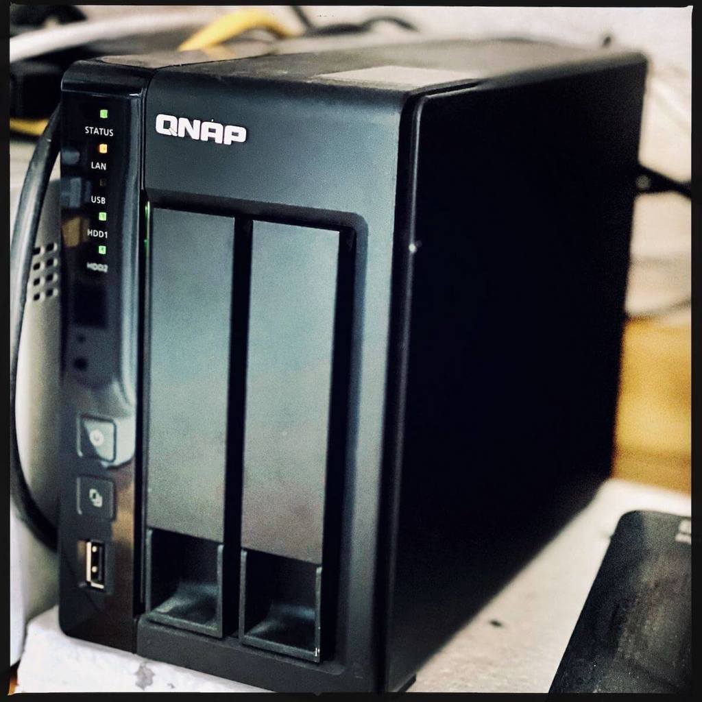 An entry-level QNAP device